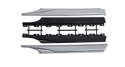 汽車門板裝飾條INS注塑工藝3