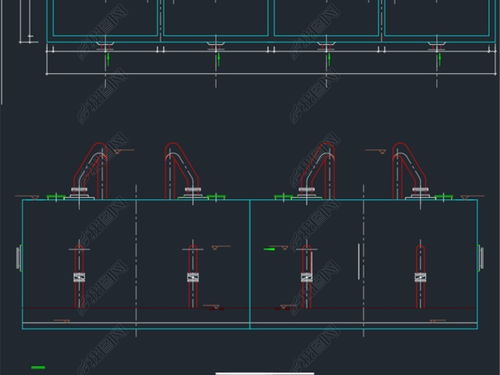 供水廠CAD圖紙設計平面圖詳解與資源獲取指南