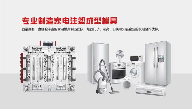 專業(yè)制造家電注塑成型模具